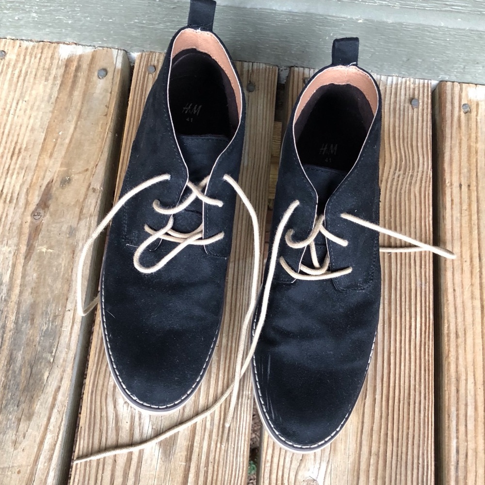 Black Chukka boots